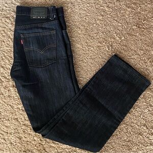 Levi's Men's Dark Blue Slim Jeans